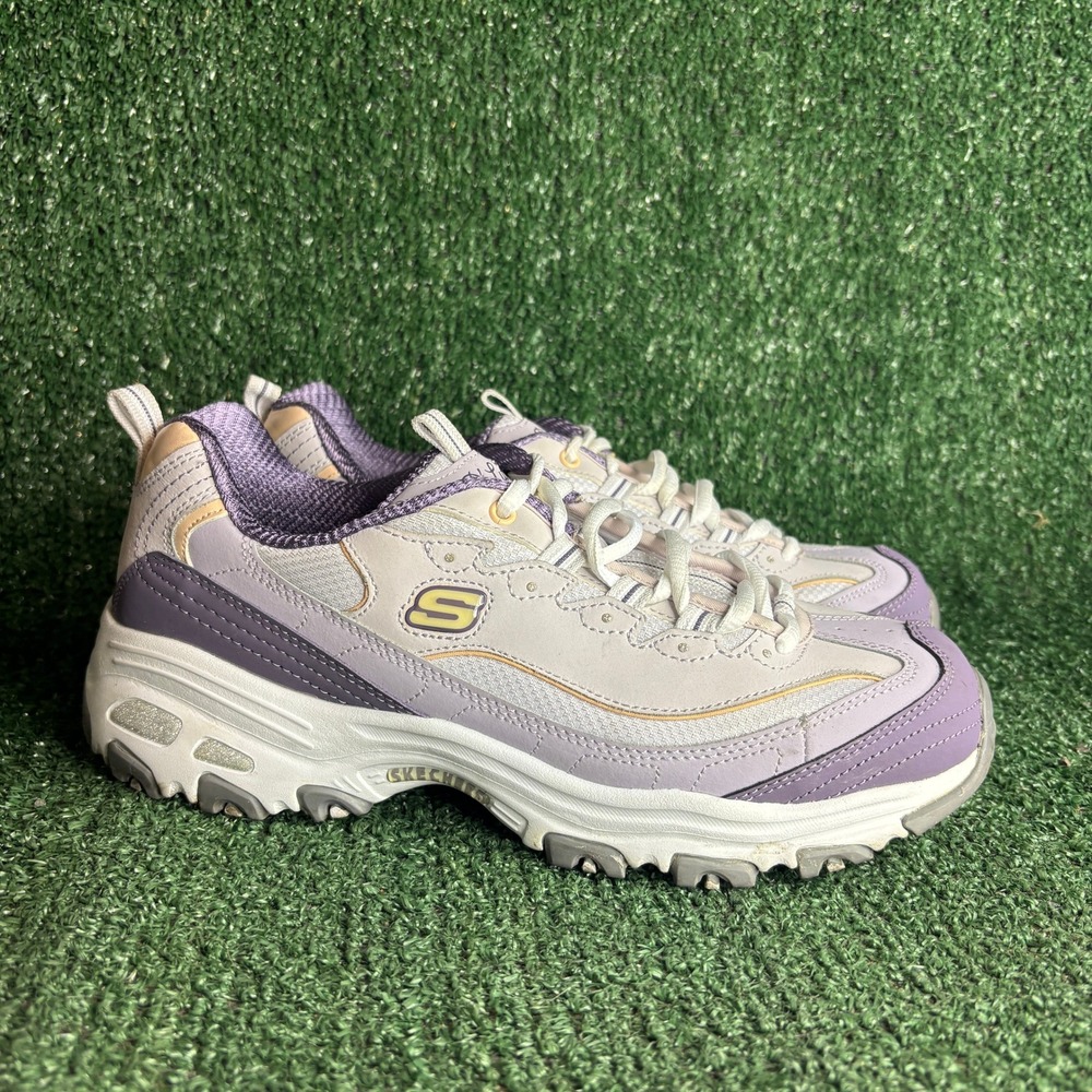 Skechers DLites Cool Change Chunky Athletic Walking Sneaker Lavender Womens‎ 9.5